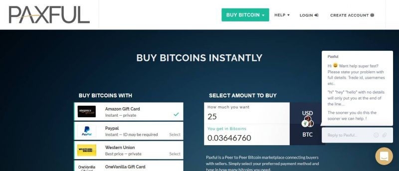 paxful bitcoin review